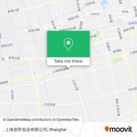 上海创宵实业有限公司 map
