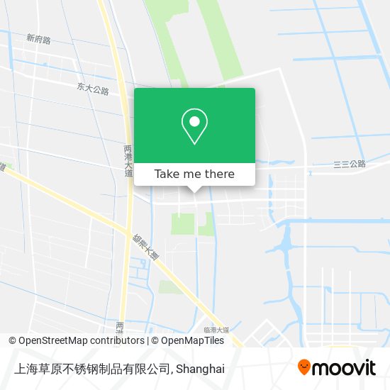 上海草原不锈钢制品有限公司 map