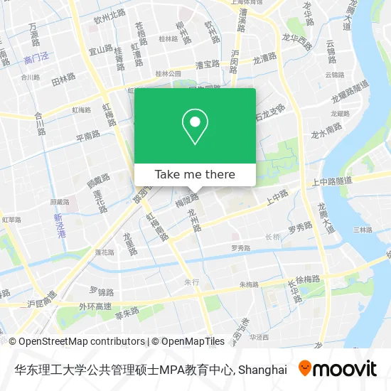 华东理工大学公共管理硕士MPA教育中心 map