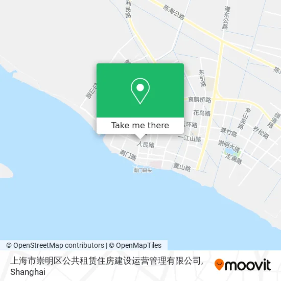 上海市崇明区公共租赁住房建设运营管理有限公司 map