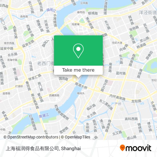 上海福润得食品有限公司 map