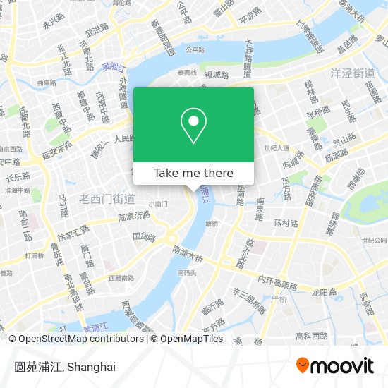 圆苑浦江 map