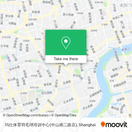 玛仕体育羽毛球培训中心(中山南二路店) map