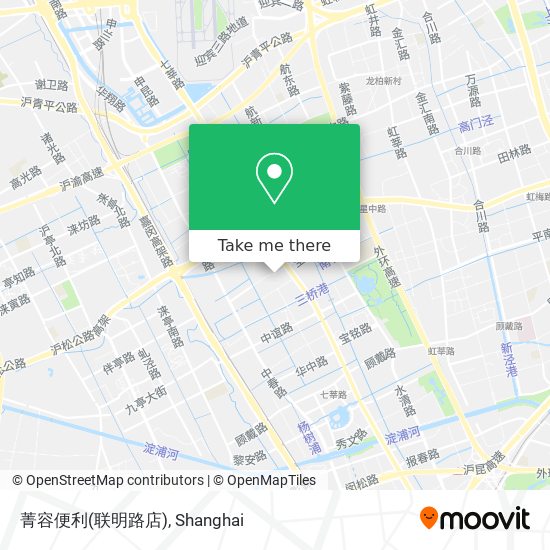 菁容便利(联明路店) map