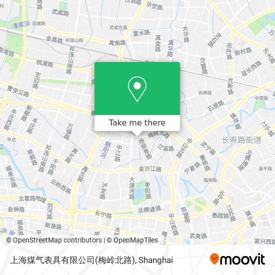 上海煤气表具有限公司(梅岭北路) map