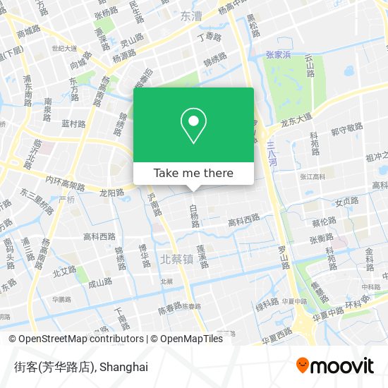 街客(芳华路店) map
