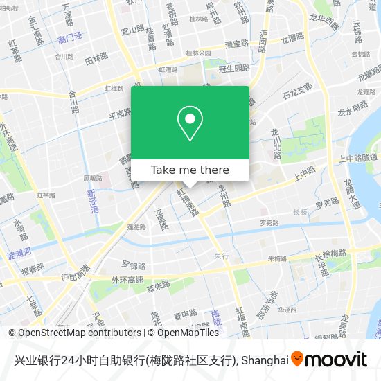 兴业银行24小时自助银行(梅陇路社区支行) map