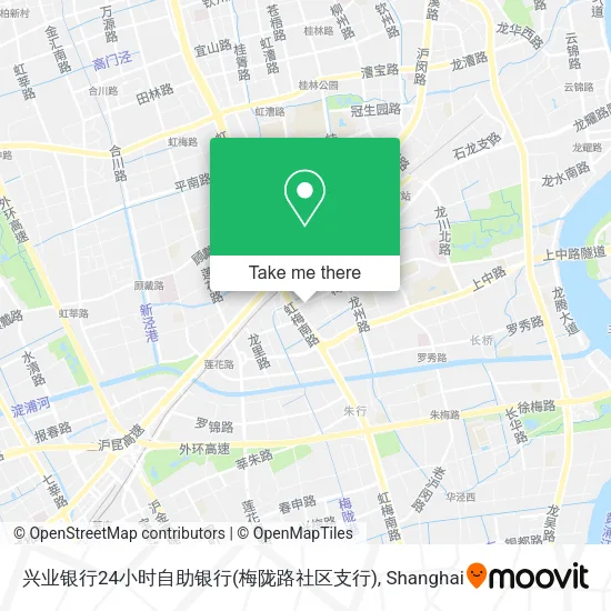 兴业银行24小时自助银行(梅陇路社区支行) map
