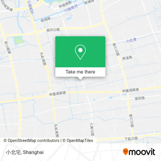 小北宅 map