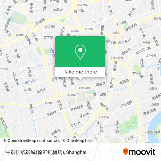 中影国线影城(徐汇虹梅店) map