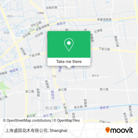 上海盛国花木有限公司 map