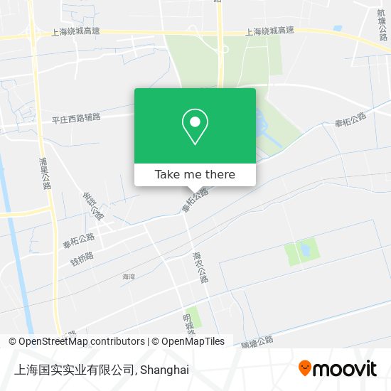 上海国实实业有限公司 map
