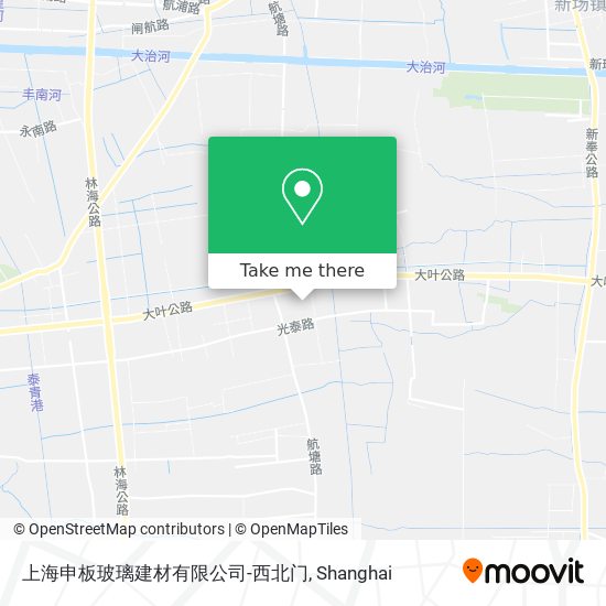 上海申板玻璃建材有限公司-西北门 map