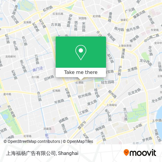 上海福杨广告有限公司 map