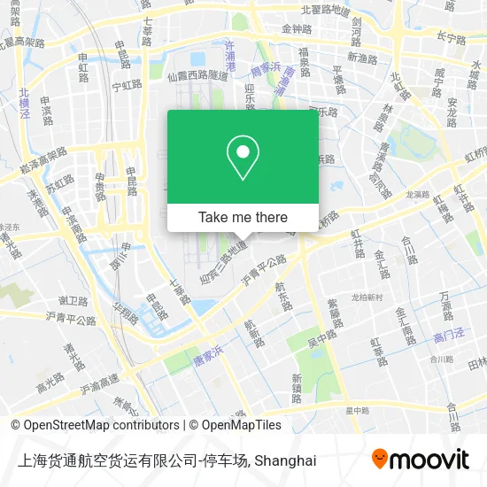 上海货通航空货运有限公司-停车场 map