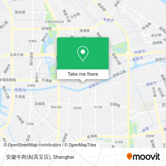 安徽牛肉汤(高宝店) map
