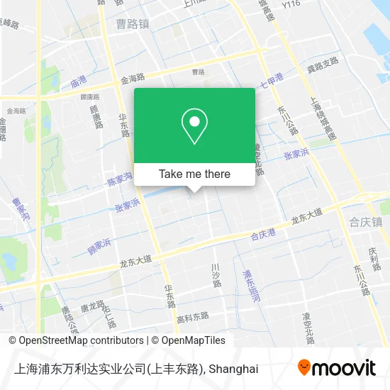上海浦东万利达实业公司(上丰东路) map