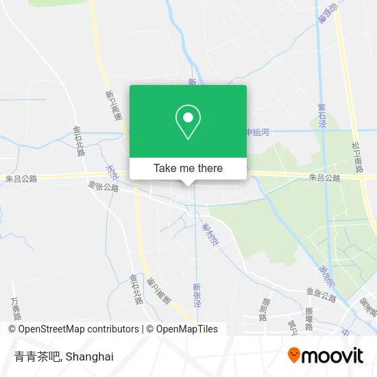 青青茶吧 map