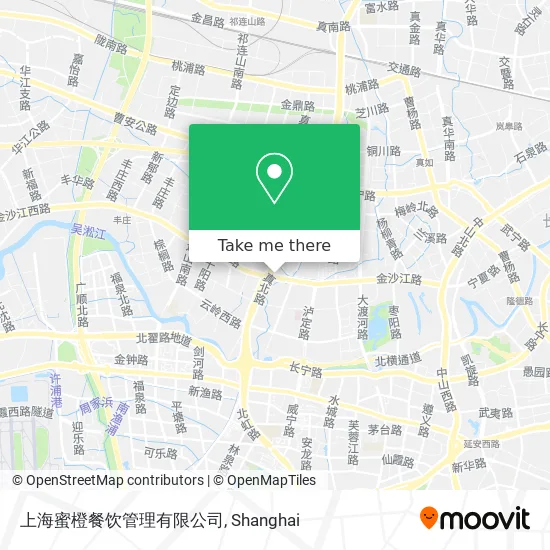 上海蜜橙餐饮管理有限公司 map