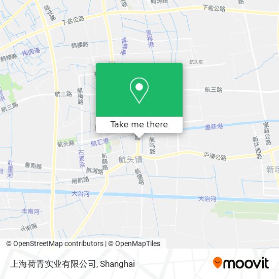 上海荷青实业有限公司 map