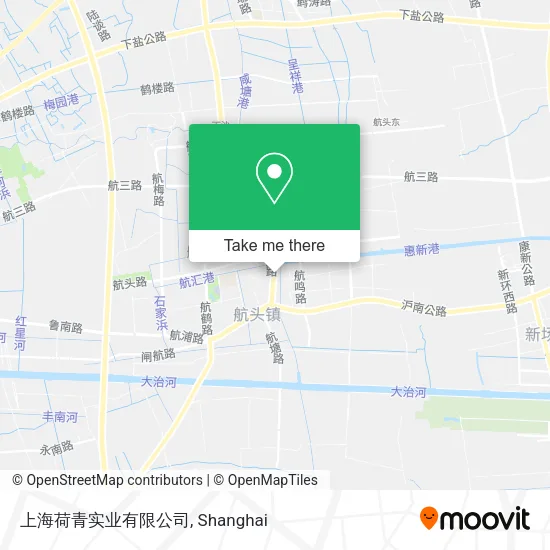 上海荷青实业有限公司 map