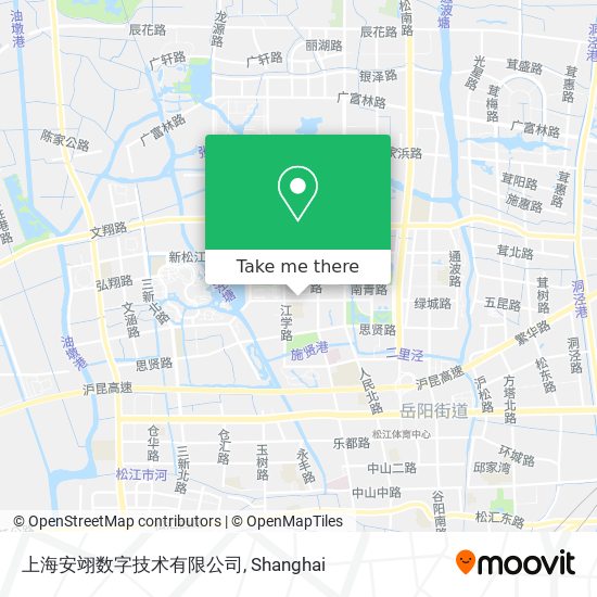 上海安翊数字技术有限公司 map