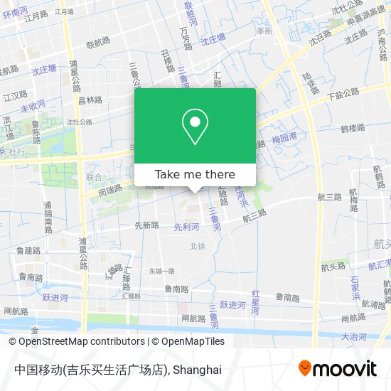中国移动(吉乐买生活广场店) map