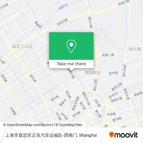上海市嘉定区正良汽车运输队-西南门 map