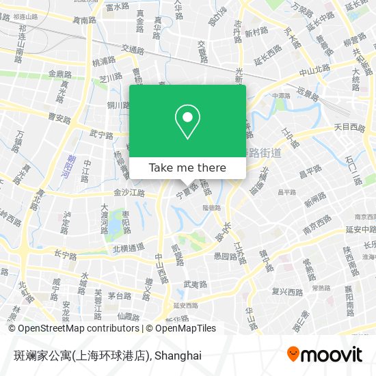斑斓家公寓(上海环球港店) map
