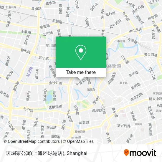 斑斓家公寓(上海环球港店) map