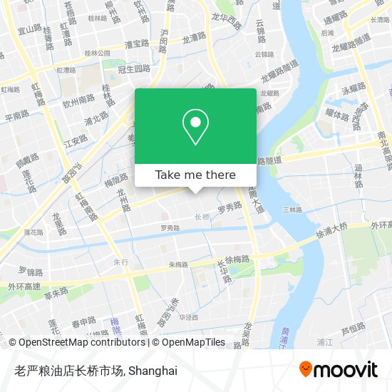 老严粮油店长桥市场 map