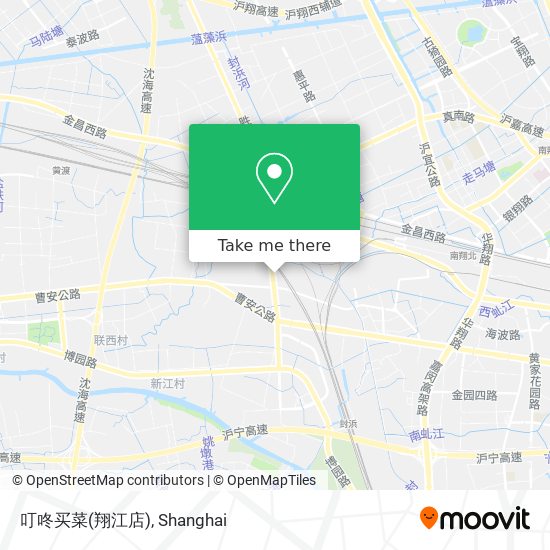 叮咚买菜(翔江店) map