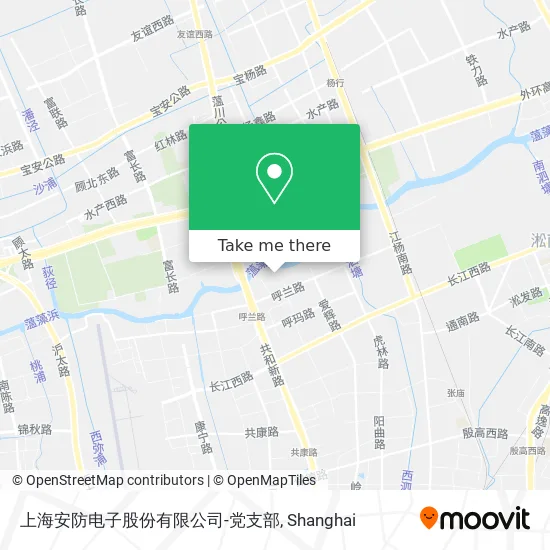 上海安防电子股份有限公司-党支部 map