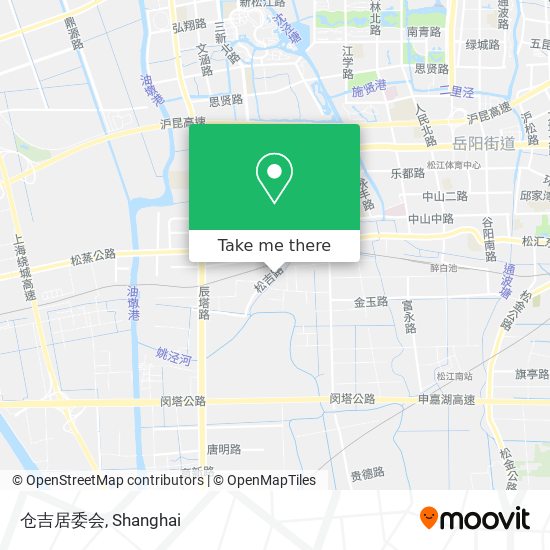 仓吉居委会 map