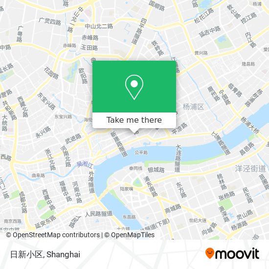 日新小区 map