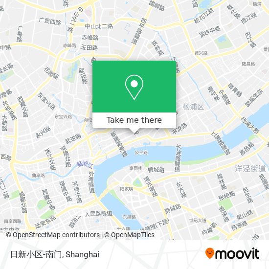 日新小区-南门 map