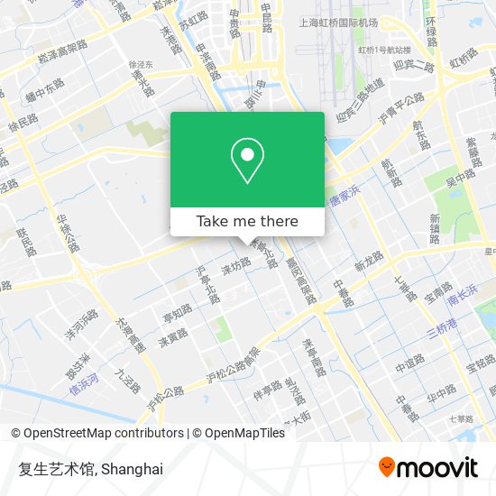 复生艺术馆 map