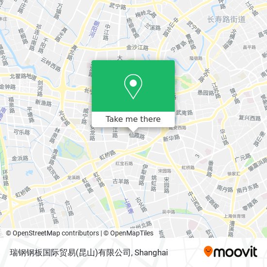 瑞钢钢板国际贸易(昆山)有限公司 map