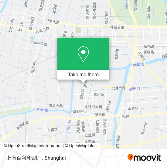 上海百兴印刷厂 map