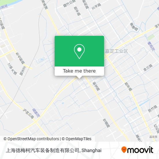 上海德梅柯汽车装备制造有限公司 map