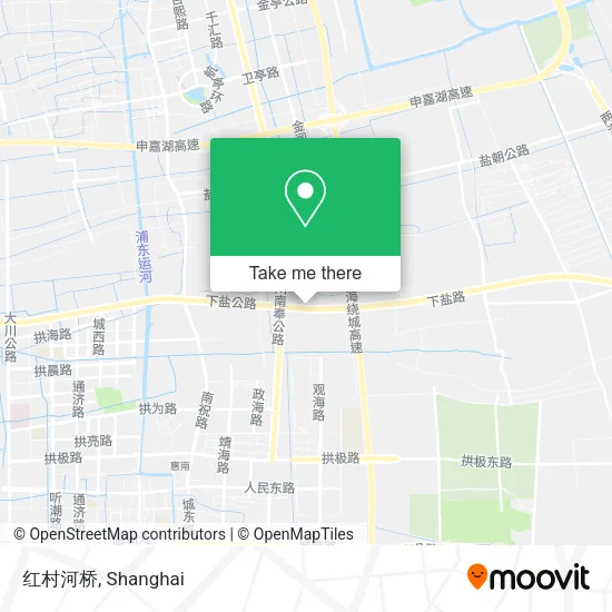 红村河桥 map