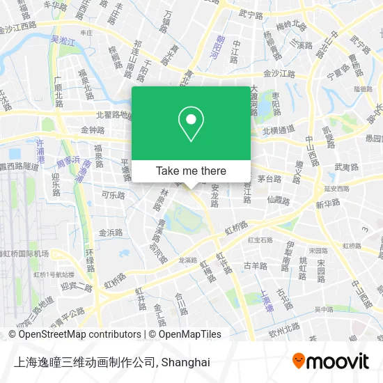 上海逸瞳三维动画制作公司 map
