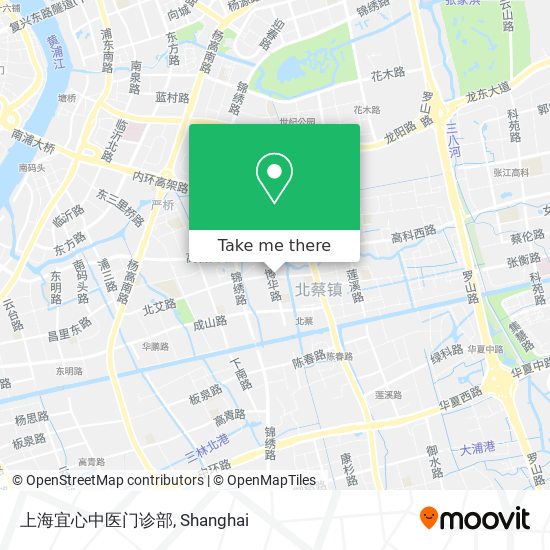 上海宜心中医门诊部 map