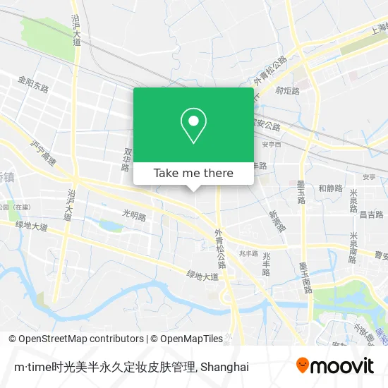 m·time时光美半永久定妆皮肤管理 map