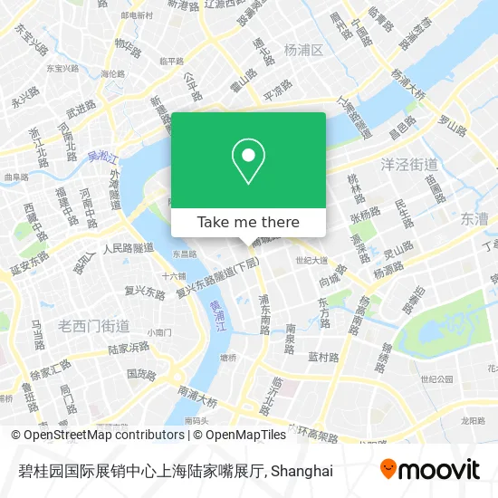 碧桂园国际展销中心上海陆家嘴展厅 map