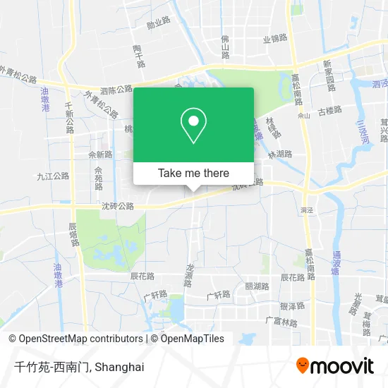 千竹苑-西南门 map