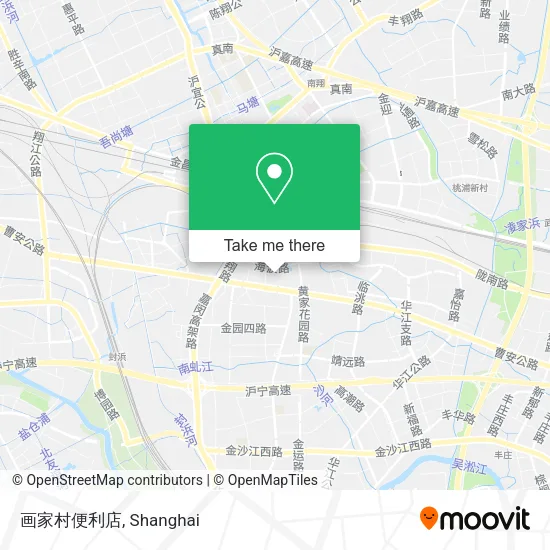 画家村便利店 map