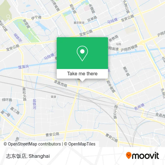 志东饭店 map