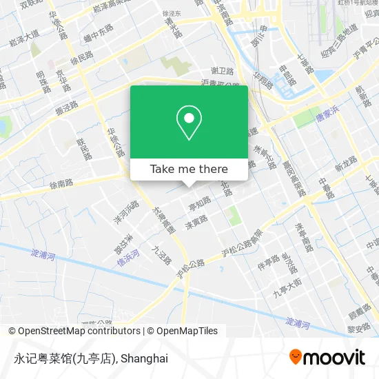 永记粤菜馆(九亭店) map