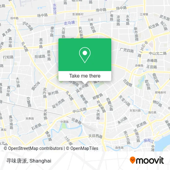 寻味唐派 map